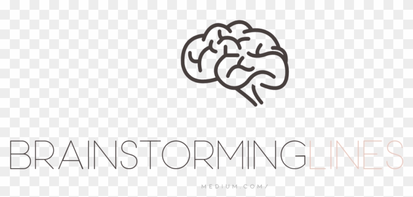 Brainstorming Lines - Line Art Clipart