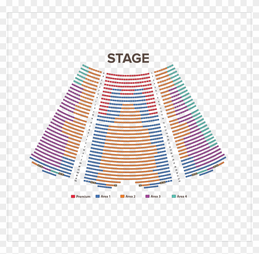 Tuacahn Center For The Arts 2019 Seating Map - Tuacahn Seating Chart Clipart