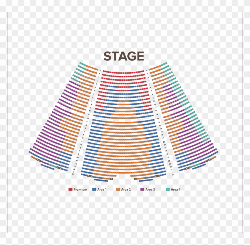 Tuacahn Center For The Arts 2019 Seating Map - Tuacahn Seating Chart Clipart #5046564