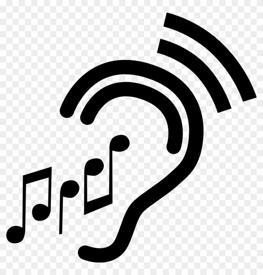 Ear Listening To Music Clipart