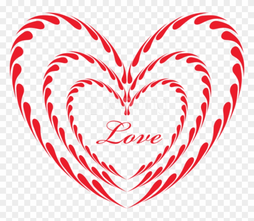 Free Png Download Red Heart Ornament Lovepicture Png - Heart Love Logo Png Clipart