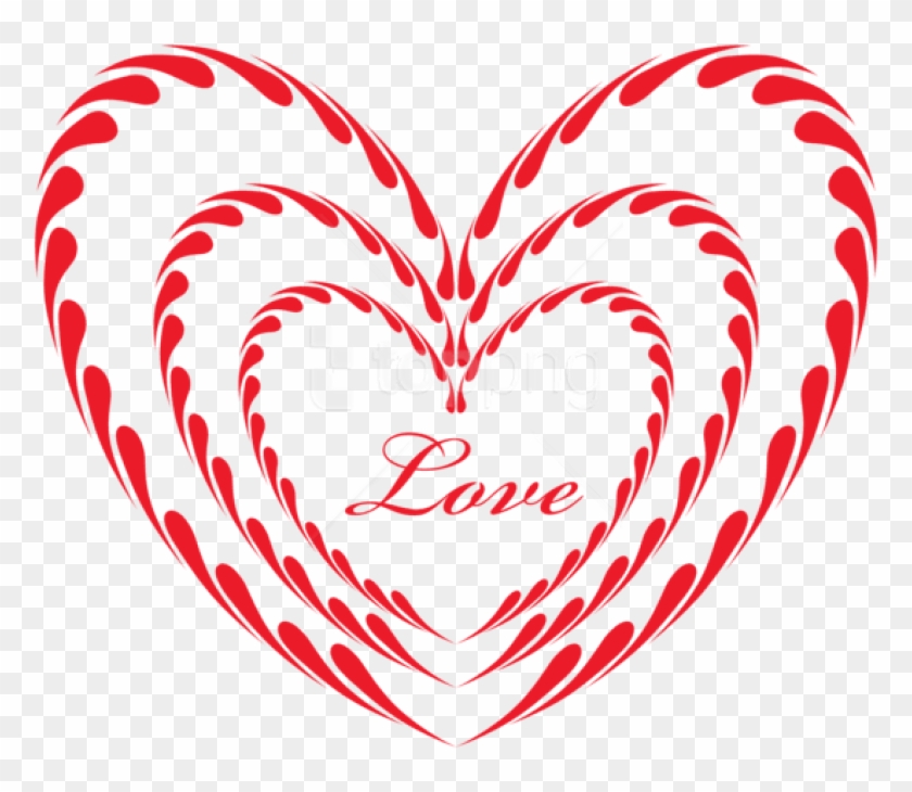 Free Png Download Red Heart Ornament Lovepicture Png - Heart Love Logo Png Clipart #5047386