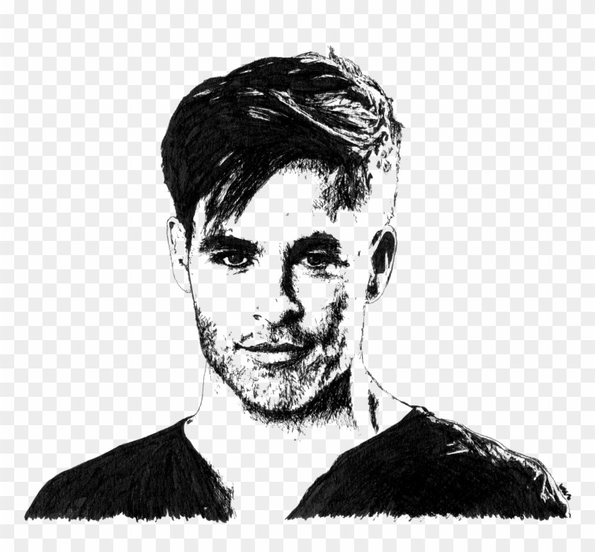 Chris Pine - Sketch - Sketch Clipart #5047476