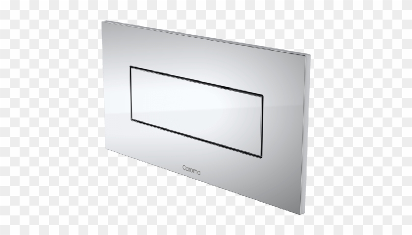 Caroma Invisi Series Ii® Metal Rectangular Single Flush Clipart #5047566