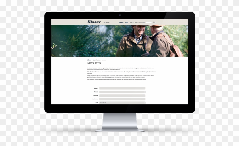 Blaser Newsletter - Led-backlit Lcd Display Clipart #5047614