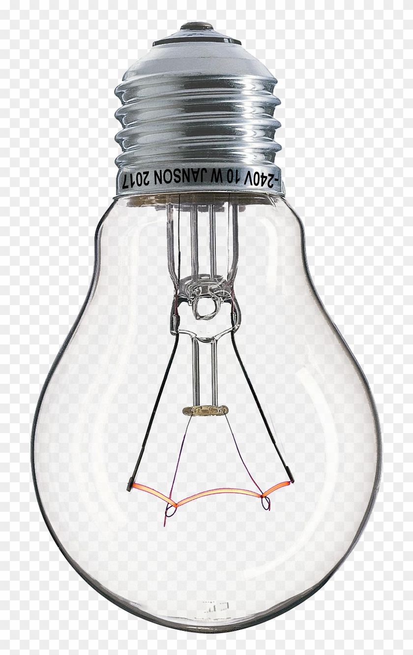 Light Bulb Filament Glows - Day Toc Bong Den Clipart