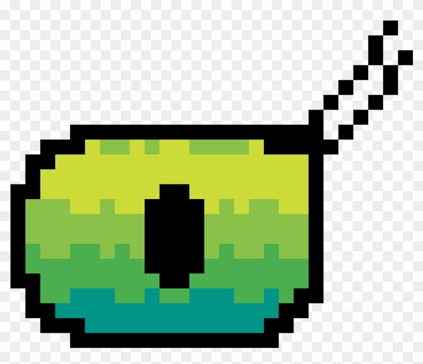 Yellow Eyes - Pixel Art Musical Ly Clipart