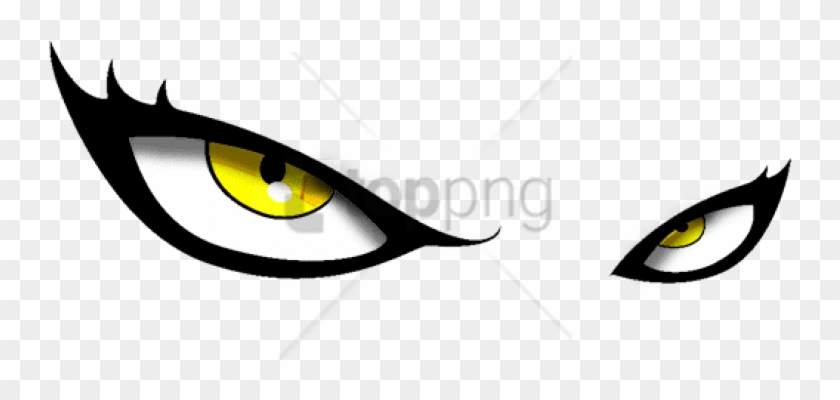 Free Png Download Eyes Png Png Images Background Png - Evil Eyes Cartoon Png Clipart