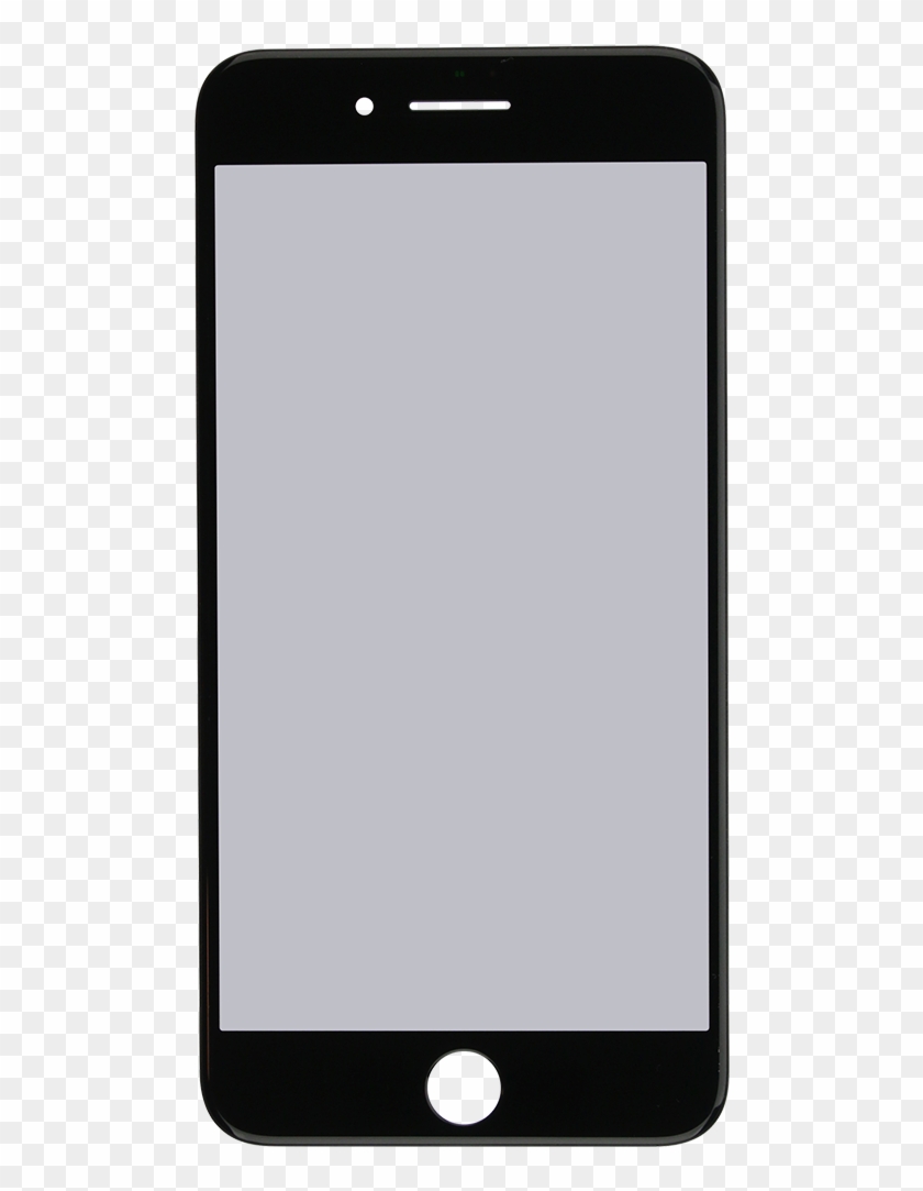 Plus Glass Lens Screen Frame Oca And - Iphone 7 Plus Frame Clipart