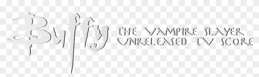 As Most Of The Buffy Community Knows, Much Of The Original - Calligraphy Clipart
