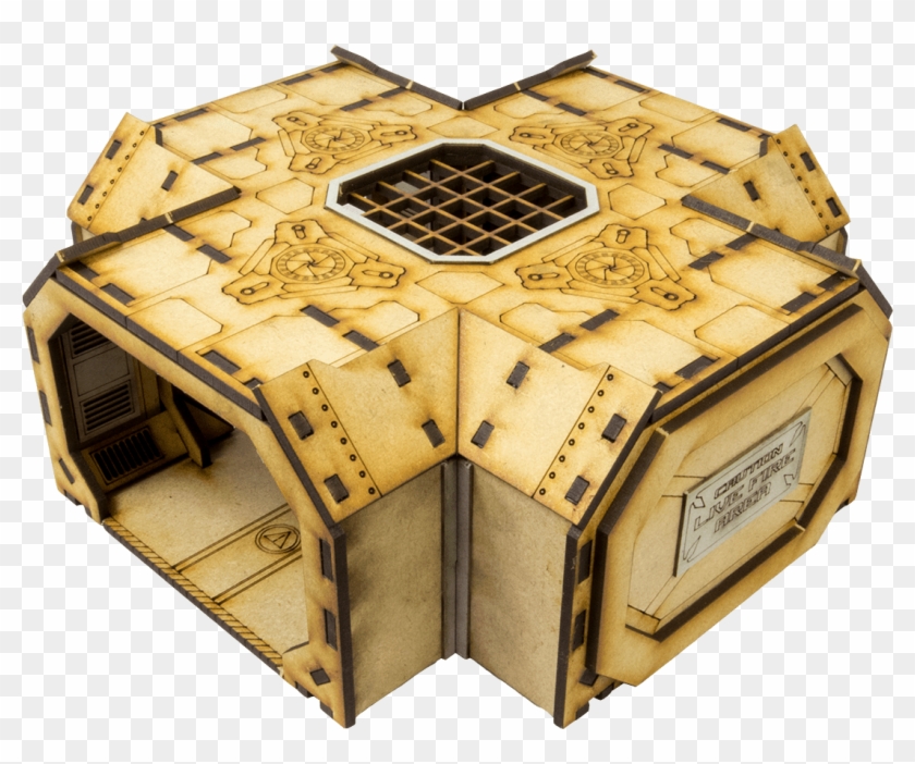 Each Section Can Push Right Up Against The Next One - Fortified Bunker Cross Section Clipart