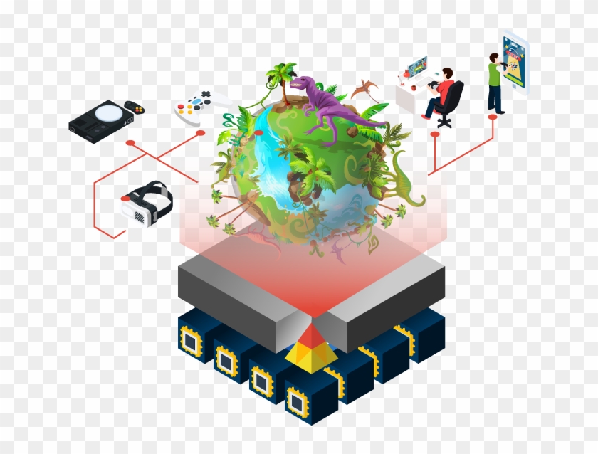 Aether Engine & Hadeanos - Graphic Design Clipart