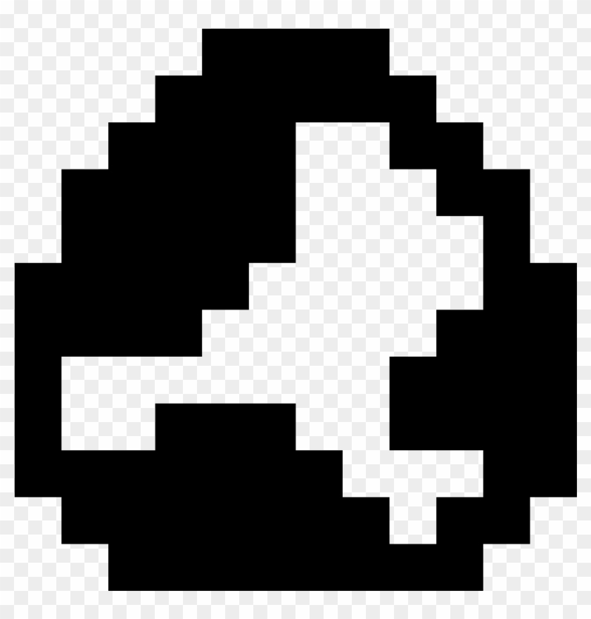 Egg Icon - Nike Logo Pixel Art Clipart #5049600