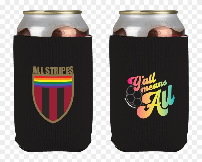 Y'all Means All Koozie - Caffeinated Drink Clipart