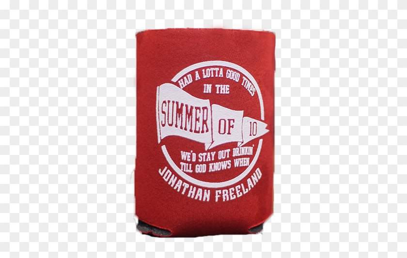 Summer Of '10 Koozie - Leather Clipart