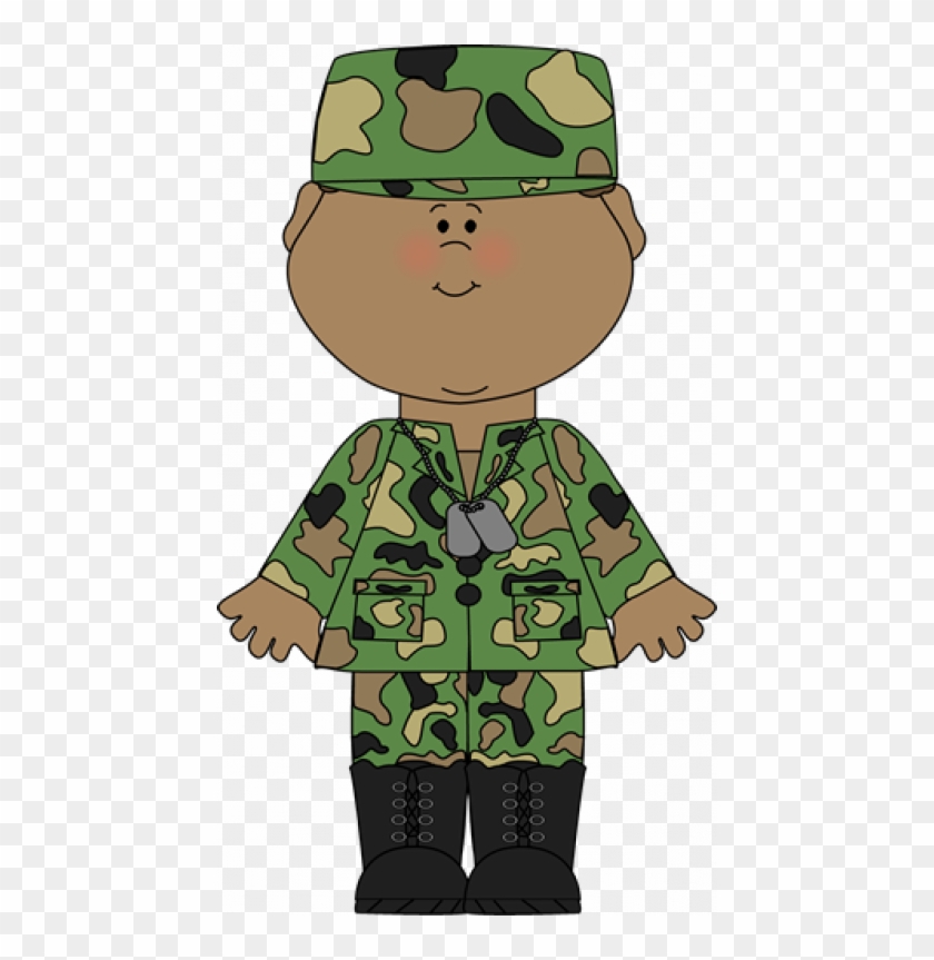 Army Soldier Clipart - Png Download