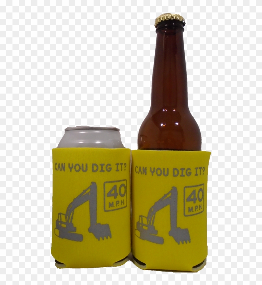 40th Birthday Koozie Can You Dig It Can Coolers - Beer Bottle Clipart