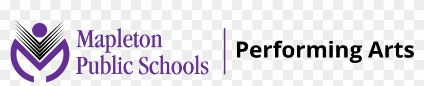 Mapleton Logo, Performing Arts - Lilac Clipart