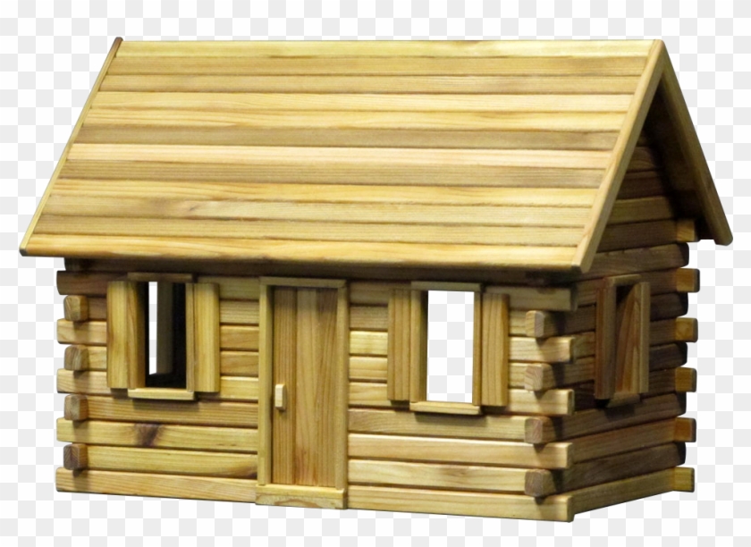 Lakeside Retreat Log Cabin Dollhouse Kit - Log Cabin Clipart #5051357