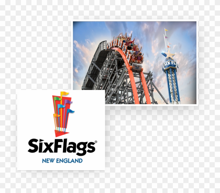Aaa Day Six Flags - Wicked Cyclone Six Flags New England Clipart #5051363