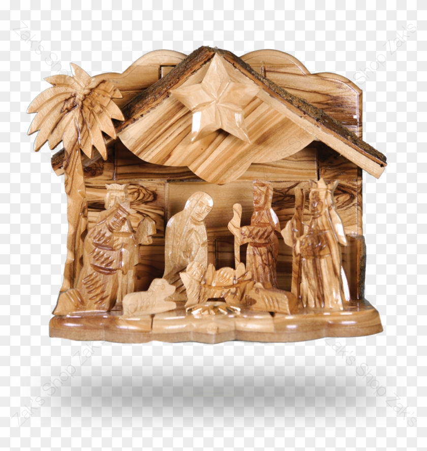Home / Olive Wood / Inn Nativity Set - Wood Clipart #5051512