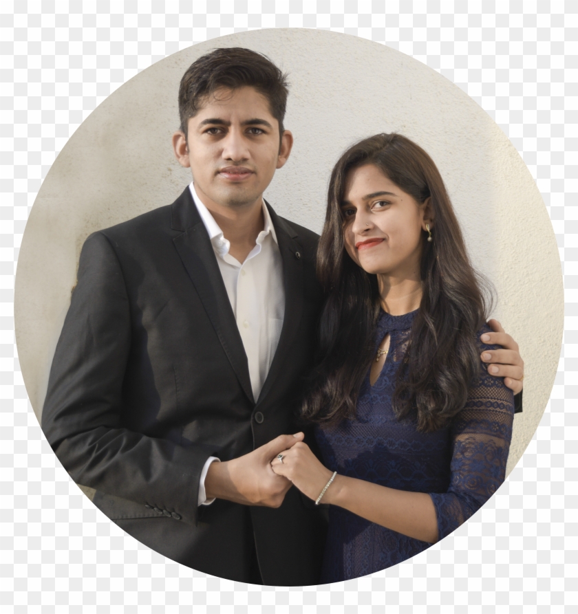 We're Dimple & And, An Indian Couple With A Passion - Formal Wear Clipart #5051757