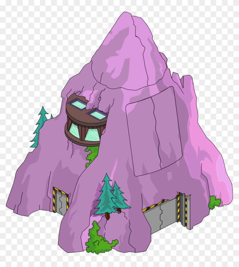 Volcano Lair Tapped Out - Illustration Clipart #5051883