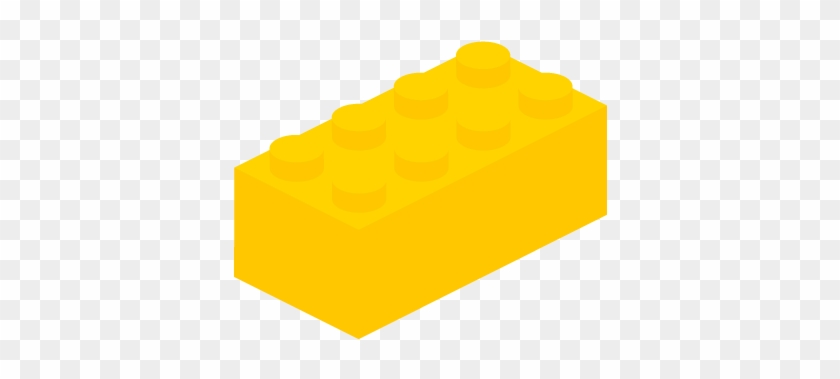 Drawn Vector Art Freevectors Ⓒ - Yellow Lego Brick Png Clipart