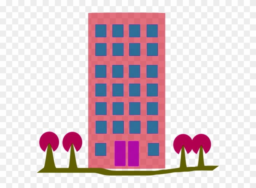 House Building Clip Art Transprent Png Free - Apartment Building Clip Art Transparent Png
