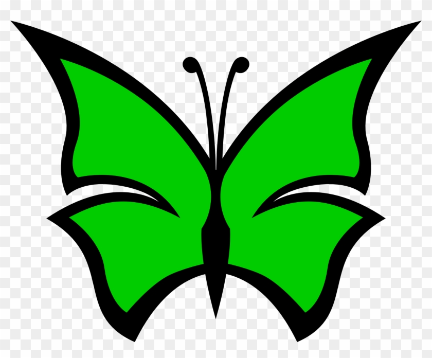 Green - Color - Clipart - Butterfly Clip Art - Butterfly Clip Art - Png Download #5053521