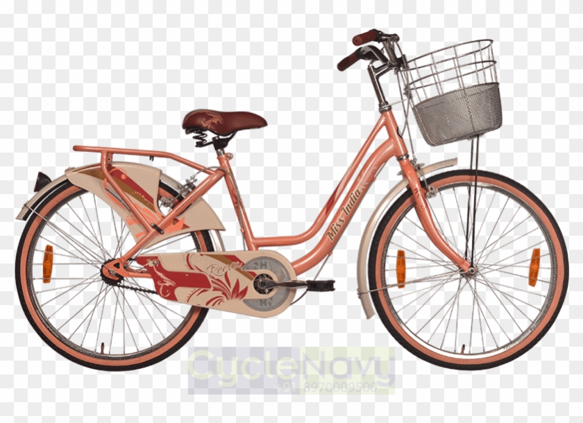 Hero Miss India Reeva 26t Peach Ladies Girls - Miss India Reeva Cycle Clipart #5053753