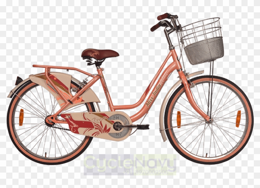 Hero Miss India Reeva 26t Peach Ladies Girls - Miss India Reeva Cycle Clipart