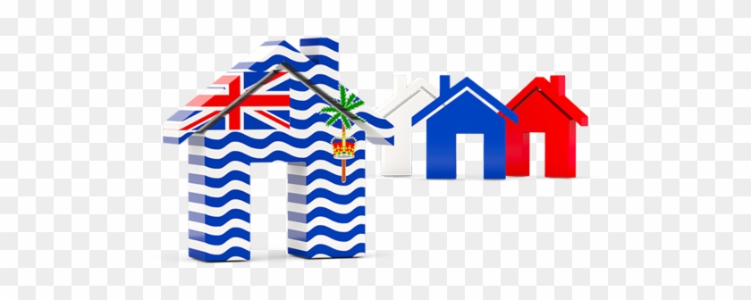 Three Houses With Flag - Philippine Flag House Clipart #5054109