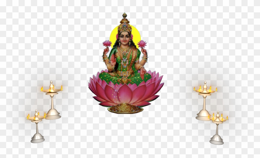 Lakshmi Maa View - Sacred Lotus Clipart