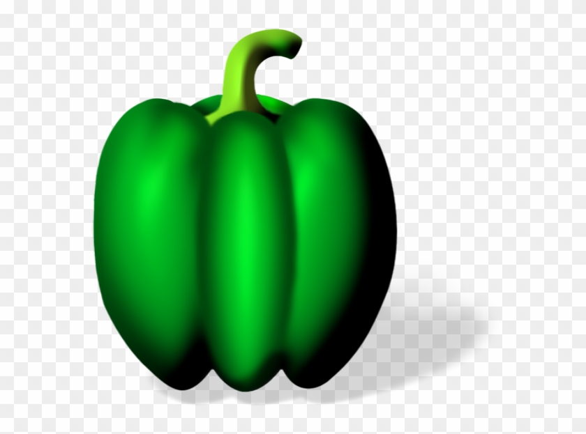 Ootf 27b - Green Bell Pepper Clipart