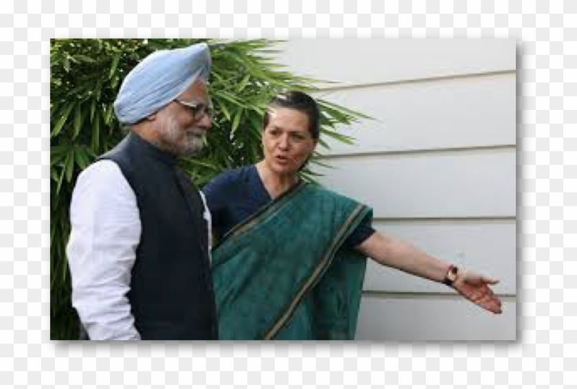 Obama To India For Our Republic Day Sent Quite A Few - Sonia Gandhi And Manmohan Singh Clipart #5054716