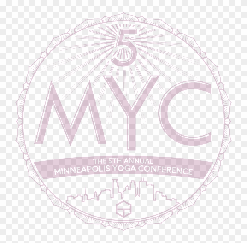 Minneapolis Yoga Conference Logo - Circle Clipart #5055086