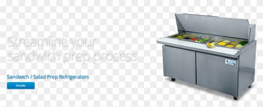 Sandwich & Salad Prep Refrigerators - Barbecue Grill Clipart