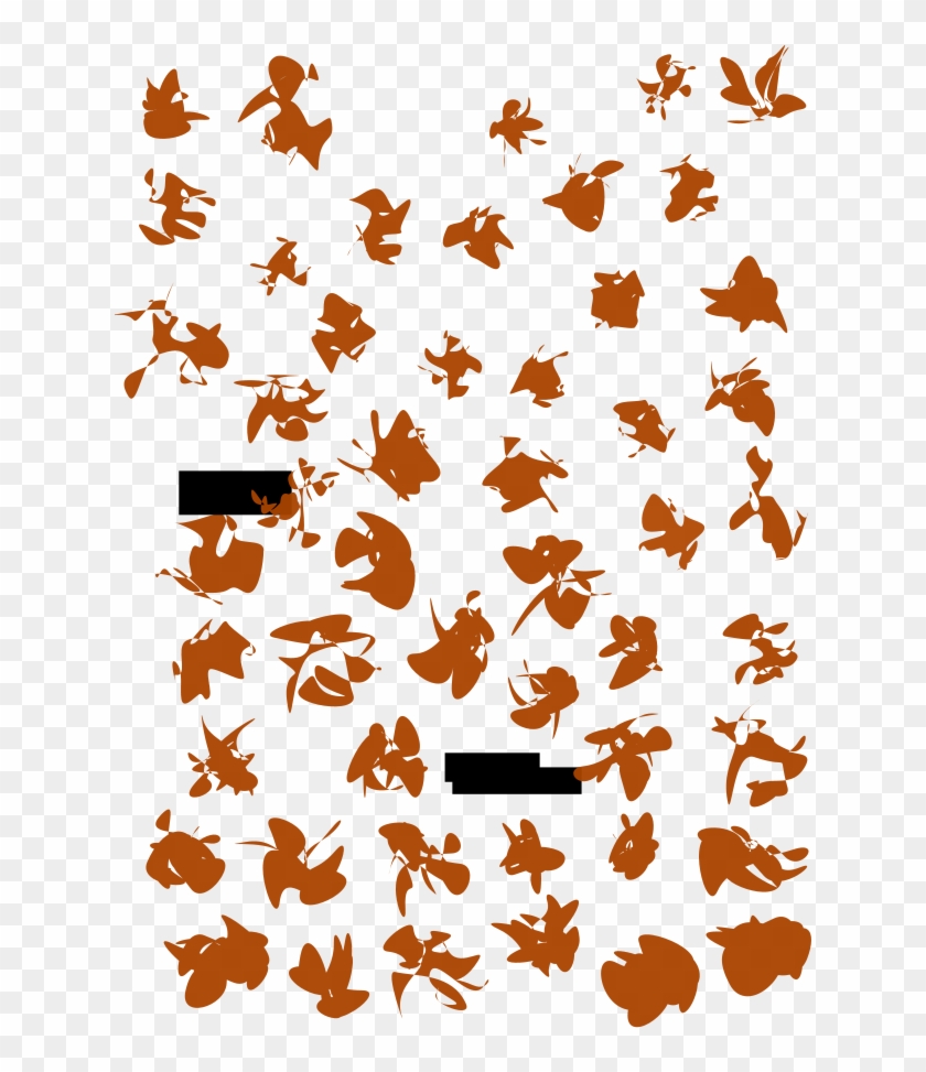 Cartoons And Faces Png - Falling Leaves Transparent Animation Clipart #5055933