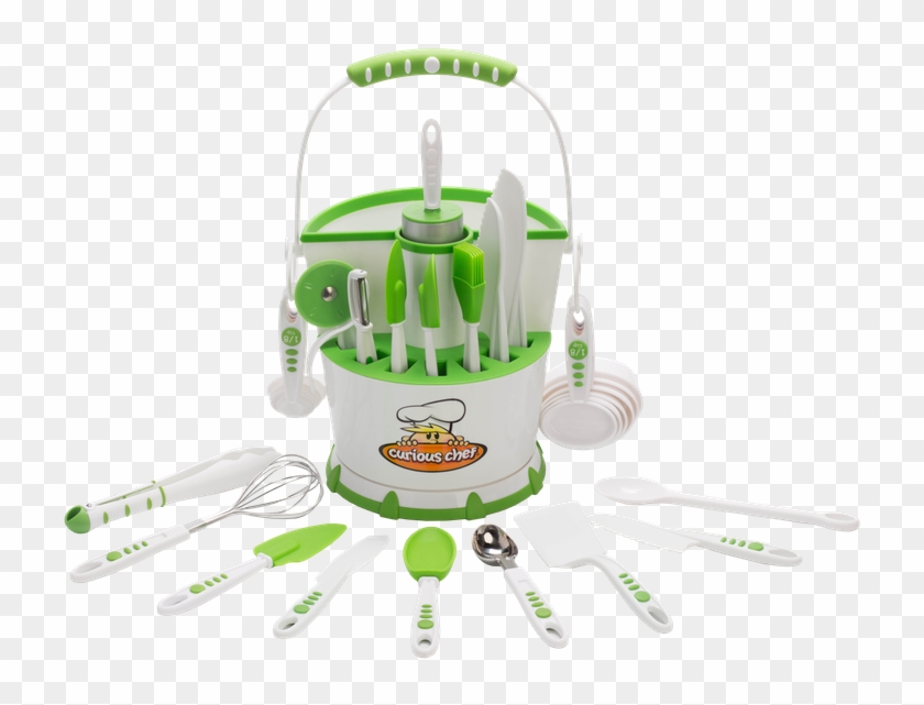 Kitchen Large-size Real Kids Cooking Tools Curious - Illustration Clipart