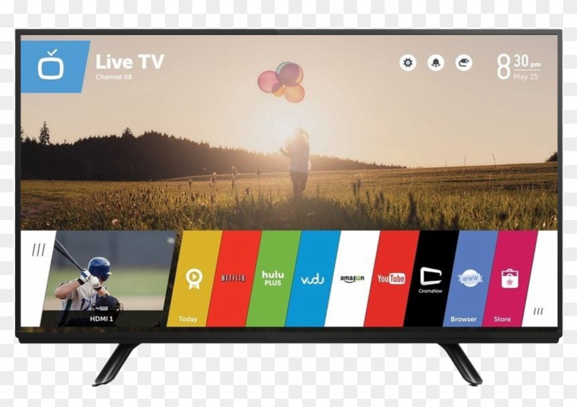 With Smart Tv The Usage Is Very Limited Compared To - Lg 82 Smart Tv Clipart