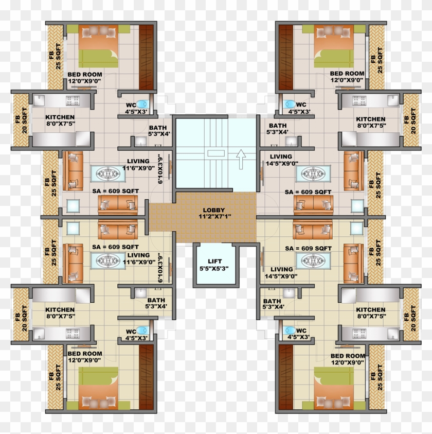 Master Plan - Floor Plan Clipart #5056422