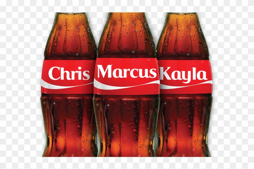 Coca Cola Clipart 330ml Png - Coca Cola Name Bottle Png Transparent Png #5056546