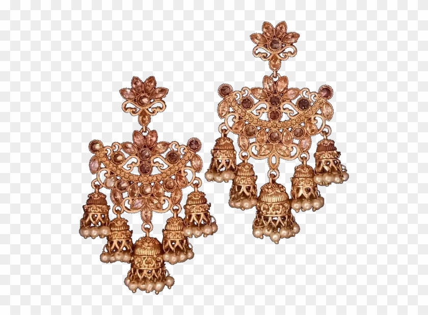 Party Wear Earrings - Earrings Clipart #5056837