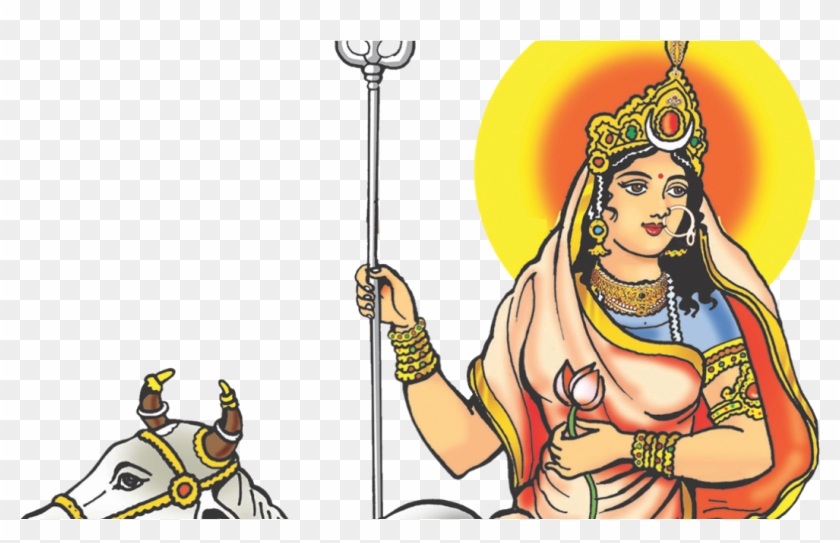 Maa Shailputri Image In Png Clipart #5057517