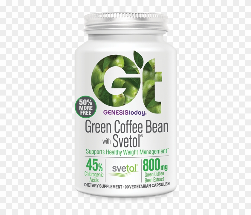 Genesis Today Green Coffee Bean - Gt Green Coffee Bean Clipart #5057800