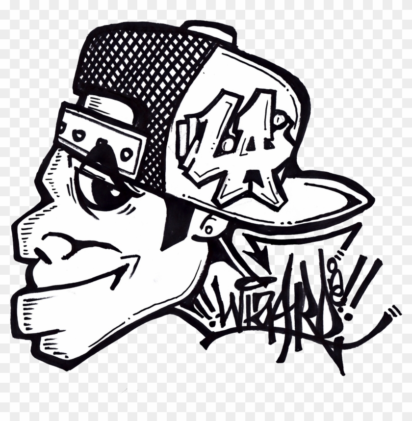 Ip Character - Cool Drawings Ideas Graffiti Clipart #5057839