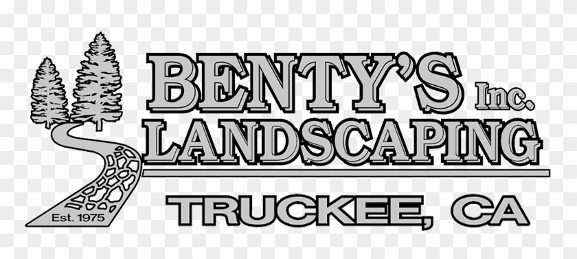 Benty's Landscaping In Truckee, - Calligraphy Clipart