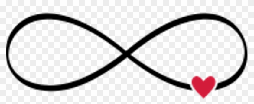 Infinity Sign Png - Infinity Heart Clipart #5058344