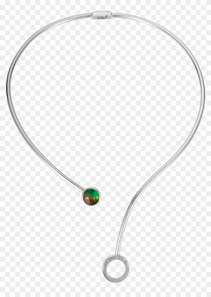 Shea Sterling Silver Open Collar Necklace By Korite - Necklace Clipart